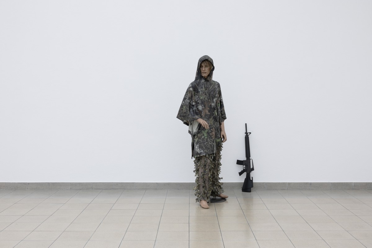 *Camouflage on a Mannequin* (2008), w/ Richard Hoeck